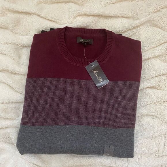 NWT Tasso Elba striped sweater - Picture 4 of 5